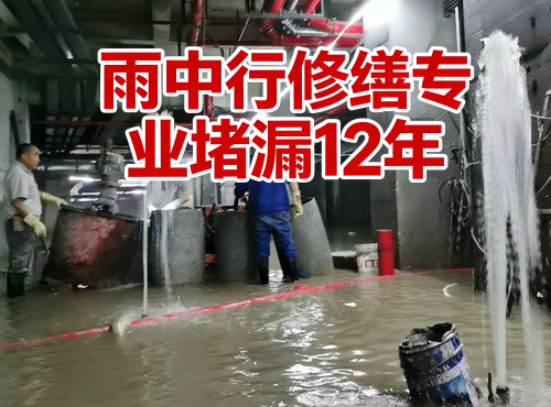 合川地下室防水堵漏案例